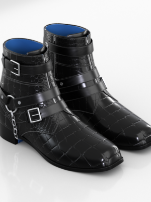 MOTO SHEARLING BOOT