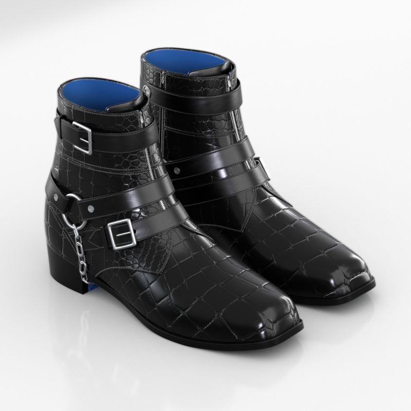 MOTO SHEARLING BOOT